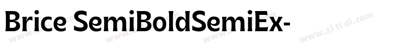 Brice SemiBoldSemiEx字体转换 Brice SemiBoldSemiEx字体转换